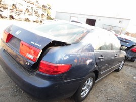 2005 HONDA ACCORD LX NAVY BLUE 4DR 2.4L AT A17672